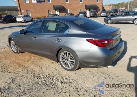 2021 Infiniti Q50 Luxe from USA, damaged, VIN JN1EV7BP4MM704620